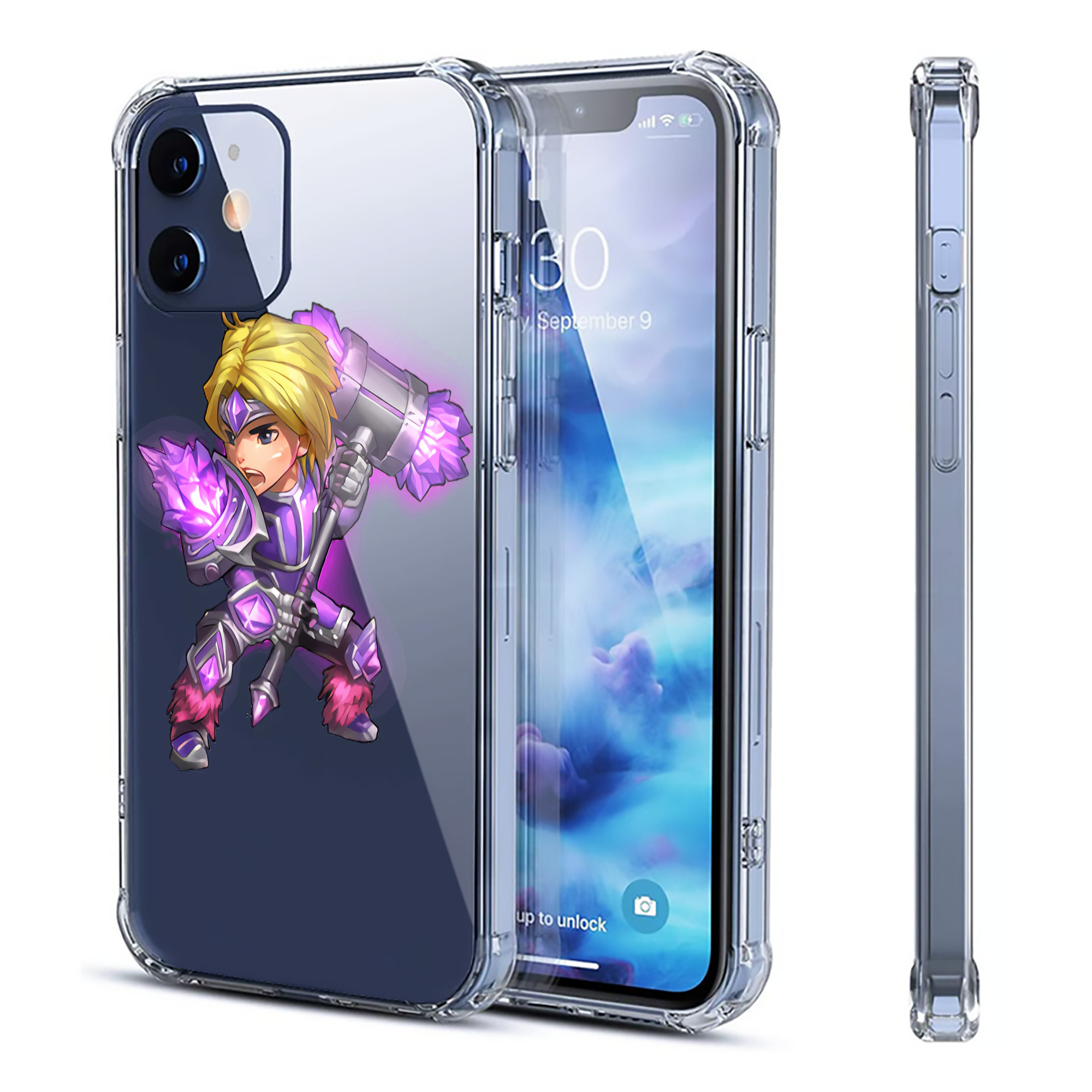 （画像用） リーグ・オブ・レジェンド League of Legends LOL 【iPhone 12シリーズ対応】透明スマホケース（クリアソフトケース）